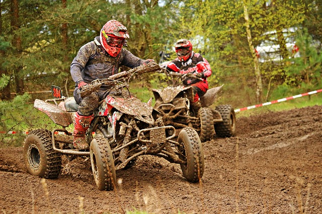 Kinderquad im Gelnde