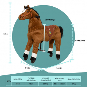 Animal Riding Pferd Amadeus Medium