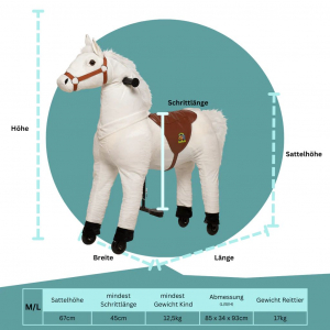 Animal Riding Pferd Snowy medium
