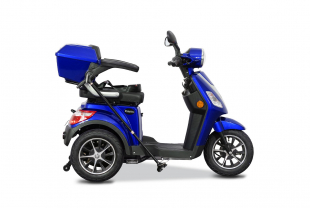 Rolektro E-Trike 25 V.2 Blei-Gel, Blau, 25 km/h, 1000 Watt