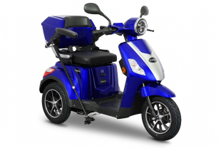 Rolektro E-Trike 25 V.2 Blei-Gel, Blau, 25 km/h, 1000 Watt