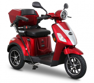Rolektro E-Trike 25 V.2 Blei-Gel, Rot, 25 km/h