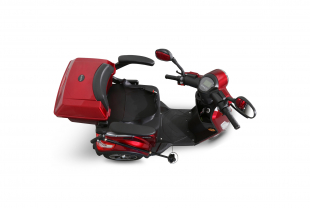 Rolektro E-Trike 25 V.2 Blei-Gel, Rot, 25 km/h