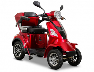 Rolektro E-Quad 25 V.2, Rot, Bleigel Akkus, 1000 Watt, 25 km/h