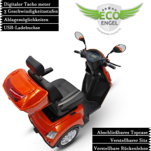 Elektromobil ECO ENGEL 504 Terracotta 1000 Watt