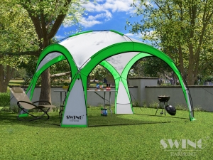 Event Pavillon XXL DomeShelter Partyzelt Faltpavillon