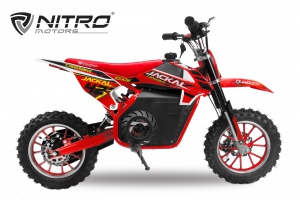 NITRO MOTORS 1000W Eco mini Kinder Dirtbike Jackal Sport 10 Zoll