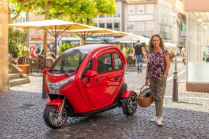 Econelo NELO 3.1 Kabinenroller 2500 Watt  Rot