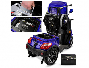 Rolektro, E-Trike 25 V.3 Lithium Akku, Blau 1000 Watt