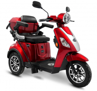 Rolektro, E-Trike 25 V.3 Lithium, Rot, 1000 Watt