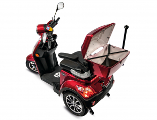 Rolektro, E-Trike 25 V.3 Lithium, Rot, 1000 Watt