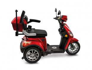 Rolektro, E-Trike 25 V.3 Lithium, Rot, 1000 Watt