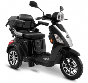 Rolektro E-Trike 25 V.2 Blei-Gel, Schwarz, 25 km/h