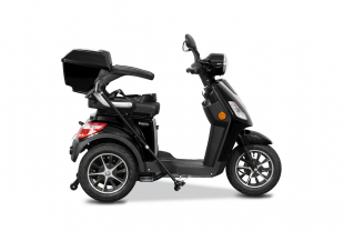 Rolektro E-Trike 25 V.2 Blei-Gel, Schwarz, 25 km/h