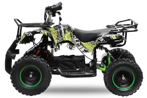 Kinderquad Torino Eco Graffiti Version mini Quad 1000W 48V 6 Zoll