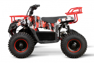 Kinderquad Torino Cross Eco Graffiti mini Quad 1000W 36V 6 Zoll