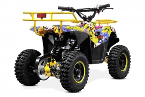 Kinderquad Torino Cross Eco Graffiti mini Quad 1000W 36V 6 Zoll