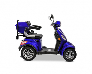 Rolektro E-Quad 25 V.3 Lithium, Blau, 1000 Watt