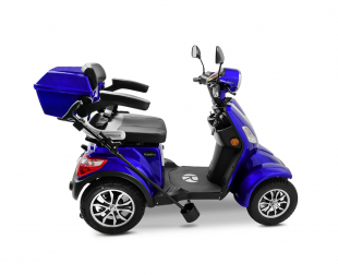 Rolektro E-Quad 25 V.3 Lithium, Blau, 1000 Watt