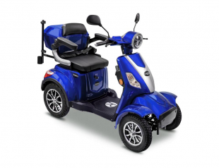 Rolektro E-Quad 25 V.3 Lithium, Blau, 1000 Watt