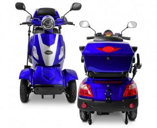 Rolektro E-Quad 25 V.3 Lithium, Blau, 1000 Watt