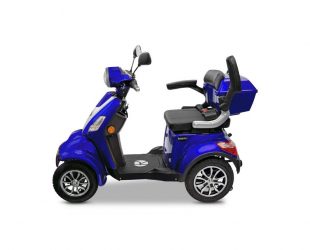 Rolektro E-Quad 25 V.3 Lithium, Blau, 1000 Watt