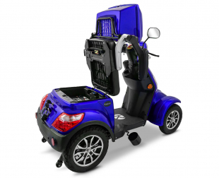 Rolektro E-Quad 25 V.3 Lithium, Blau, 1000 Watt
