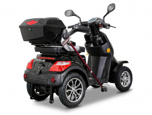 Rolektro E-Quad 25 V.2, Schwarz, Bleigel, 1000 Watt