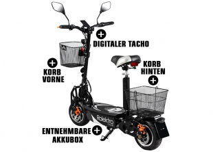 Rolektro E-Joy 20 Blei-Gel, Schwarz, 20 km/h
