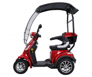 ECO ENGEL 510 Rot, 25 km/h mit Dach, 4 Rder
