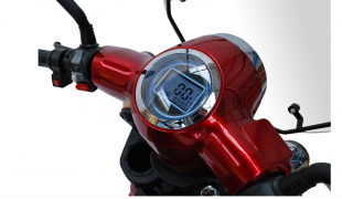 ECO ENGEL 510 Rot, 25 km/h mit Dach, 4 Rder