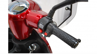 ECO ENGEL 510 Rot, 25 km/h mit Dach, 4 Rder