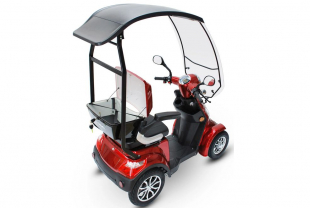 ECO ENGEL 510 Rot, 25 km/h mit Dach, 4 Rder