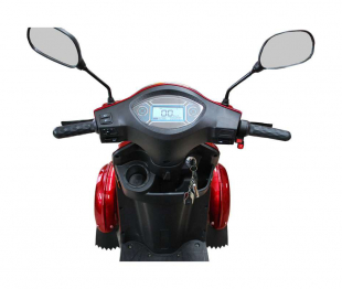 Elektromobil ECO ENGEL 520 Rot Elektromagnetische Bremse