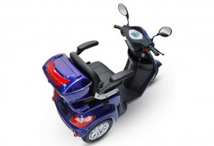 Elektromobil Seniorenmobil ECO Engel 500 Blau, 15 km/h