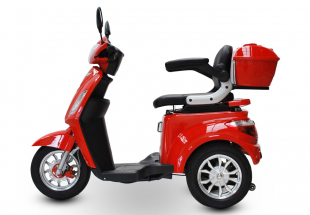Seniorenmobil ECO Engel 500 Rot, 1000 Watt, 15 km/h
