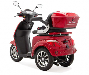 Seniorenmobil ECO Engel 500 Rot, 1000 Watt, 15 km/h