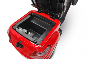 Seniorenmobil ECO Engel 500 Rot, 1000 Watt, 15 km/h