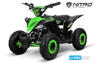 NITRO MOTORS 1000W 36V Lithium Eco mini Kinder Quad Replay DLX 6 Zoll
