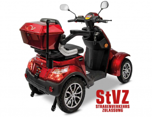 Rolektro E-Quad 25 V.3 Lithium Akku, Rot 1000 Watt