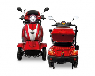 Rolektro E-Quad 25 V.3 Lithium Akku, Rot 1000 Watt