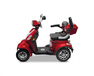 Rolektro E-Quad 25 V.3 Lithium Akku, Rot 1000 Watt