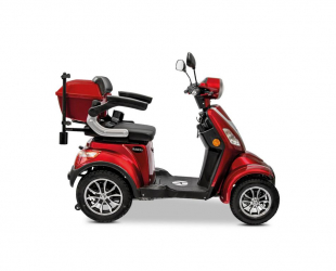 Rolektro E-Quad 25 V.3 Lithium Akku, Rot 1000 Watt