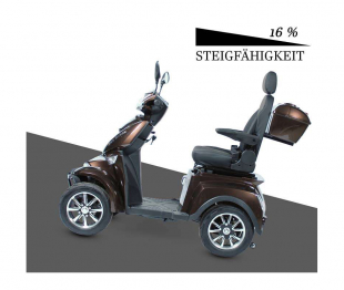 ECO ENGEL 530 Braun 4 Rad, 1000 Watt, Elektromobil, 25 km/h