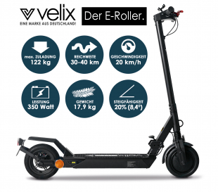 Velix E-Kick 20, V.2021, Elektrokleinstroller nach EkFV