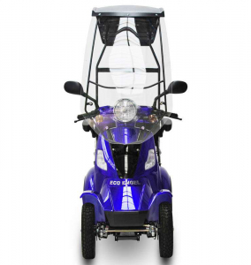 ECO ENGEL 510 Blau, 25 km/h mit Dach, 4 Rder