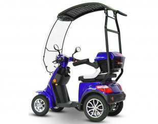 ECO ENGEL 510 Blau, 25 km/h mit Dach, 4 Rder