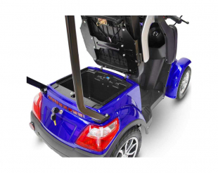 ECO ENGEL 510 Blau, 25 km/h mit Dach, 4 Rder