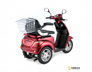 VELECO ZT15 Seniorenmobil 3-Rad 900W, 12 Km/h Rot
