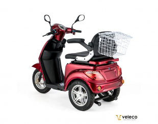 VELECO ZT15 Seniorenmobil 3-Rad 900W, 12 Km/h Rot